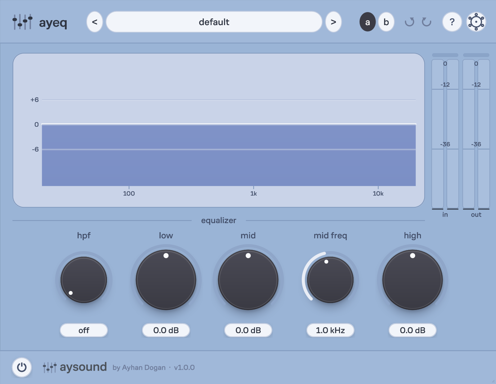 AyEQ user interface